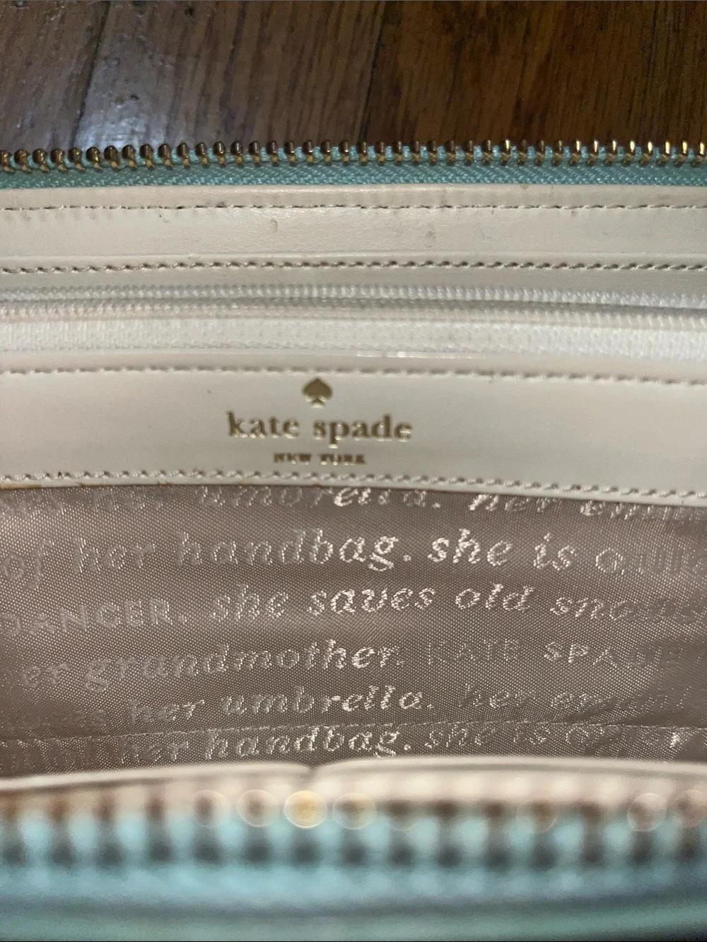 Kate Spade Cabana Tile Full Zip Wallet